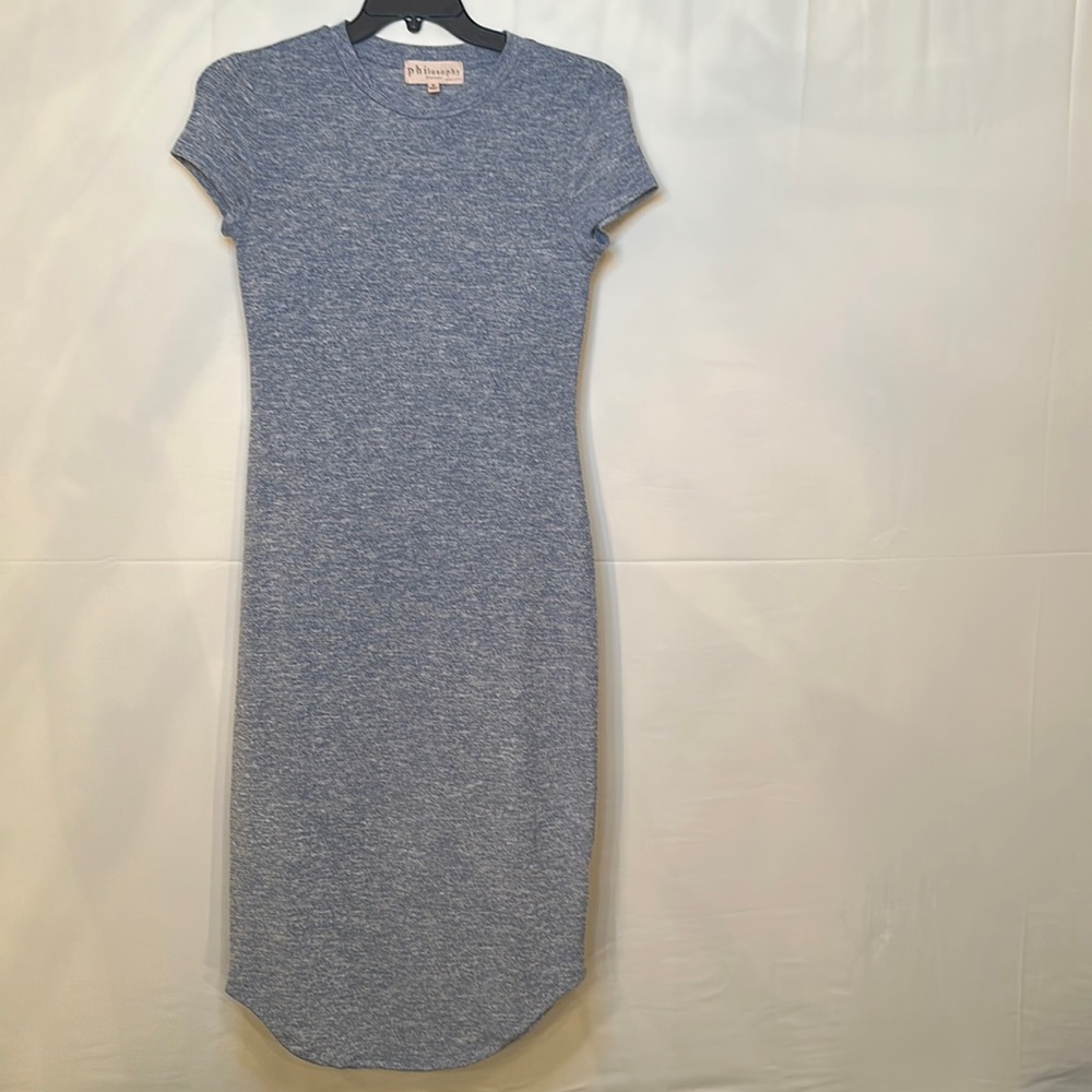 Philosophy Baby Blue MIDI Dress